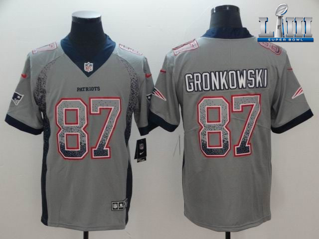 2019 New England Patriots Super Bowl LIII game Jerseys-146